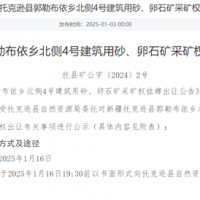 溢價率達1127%！該省一砂石礦成功出讓